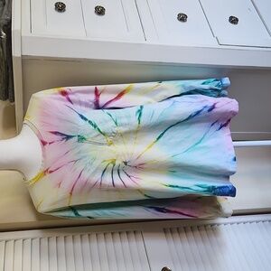 Sand Cloud long sleeved tie dye shirt 100% cotton large beachy hippie Price Firm